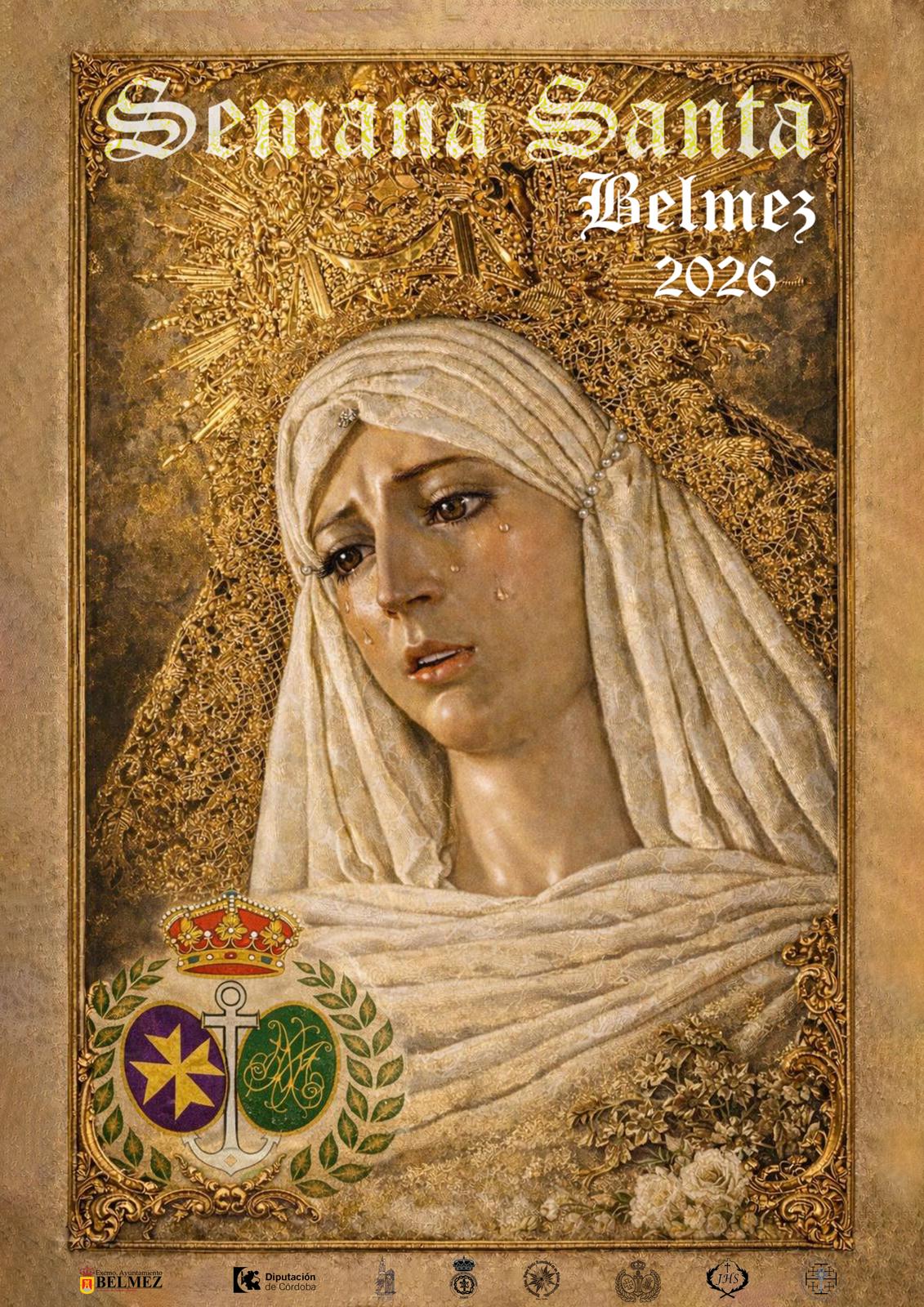 Cartel de Semana Santa en Belmez 2026